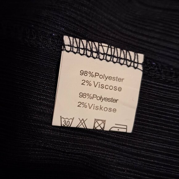 BEAUTIFUL GRACE KARIN SHIMMER PURPLE PARTY DRESS SMALL - Picture 5 of 5